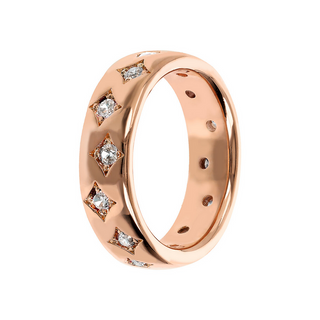 Étoile Ring with Cubic Zirconia Light Points