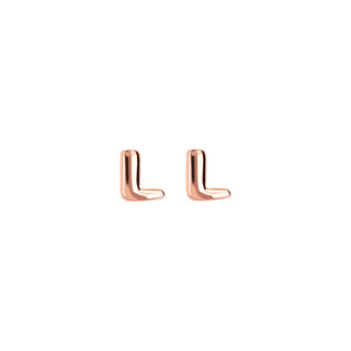 Letter Stud Earrings
