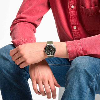 Swatch Back In Khaki Watch