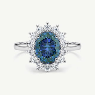 Anello Margherita Monaé - blu medium