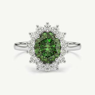 Anello Margherita Monaé - Verde medium
