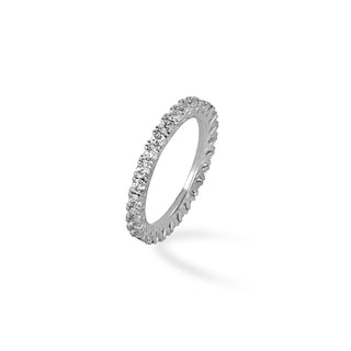 Anello Fabiani eternity con diamanti taglio brillante 1,12ct - Fabiani Gioiellerie