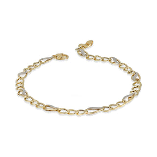 Bracciale Fabiani in oro giallo e in oro bianco 18Kt - Fabiani Gioiellerie