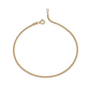 Bracciale Fabiani a maglia catena in oro giallo 9Kt - Fabiani Gioiellerie