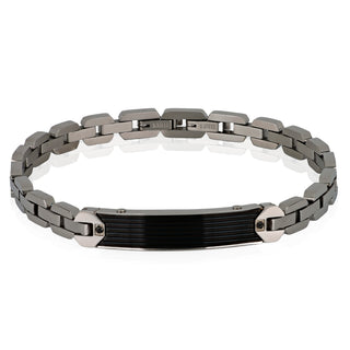 Bracciale Meridien uomo acciaio - Fabiani Gioiellerie