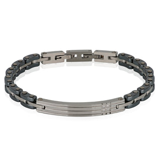 Bracciale Meridien uomo acciaio - Fabiani Gioiellerie