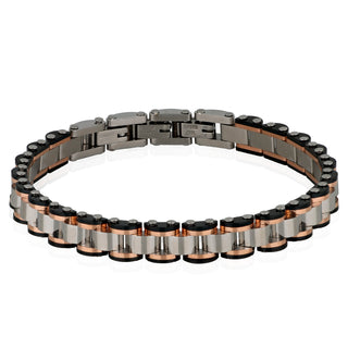 Bracciale Meridien uomo acciaio - Fabiani Gioiellerie