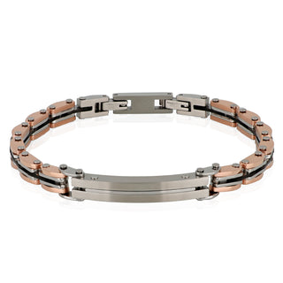 Bracciale Meridien uomo acciaio - Fabiani Gioiellerie