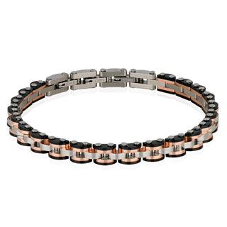 Bracciale Meridien uomo acciaio - Fabiani Gioiellerie