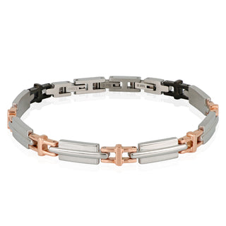 Bracciale Meridien uomo acciaio - Fabiani Gioiellerie