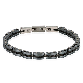 Bracciale Meridien uomo acciaio - Fabiani Gioiellerie