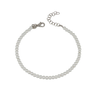 Bracciale Fabiani in argento 925 con perle - Fabiani Gioiellerie