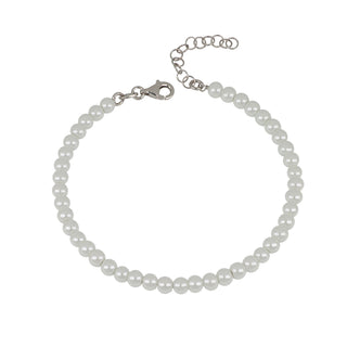 Bracciale Fabiani in argento 925 con perle - Fabiani Gioiellerie