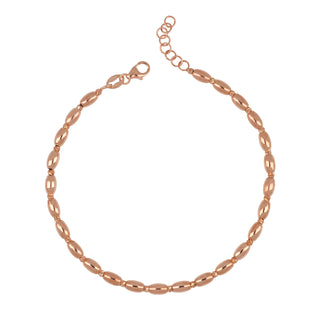 Bracciale Fabiani a chicco di riso in oro rosa 18Kt - Fabiani Gioiellerie