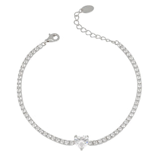 Bracciale Fabiani tennis in argento 925 - Fabiani Gioiellerie