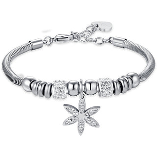 Luca Barra Bracelet with Flower
