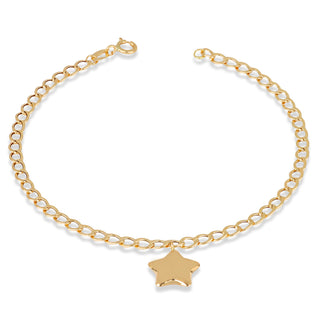 Bracciale Fabiani catena barbazzale con stella - Fabiani Gioiellerie