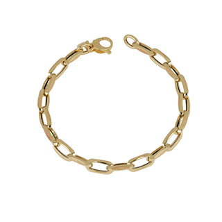 Bracciale Fabiani con maglia a catena in oro giallo 9Kt - Fabiani Gioiellerie