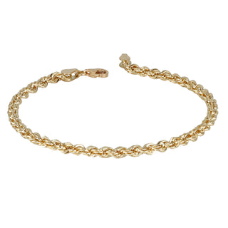 Bracciale Fabiani in oro giallo 18Kt a maglia fune - Fabiani Gioiellerie