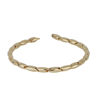 Bracciale Fabiani a maglia chicco di riso in oro giallo 14Kt - Fabiani Gioiellerie