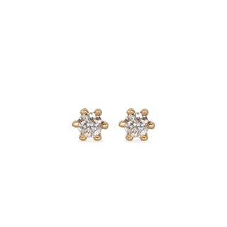 Orecchini Fabiani punto luce in oro giallo 18Kt - Fabiani Gioiellerie
