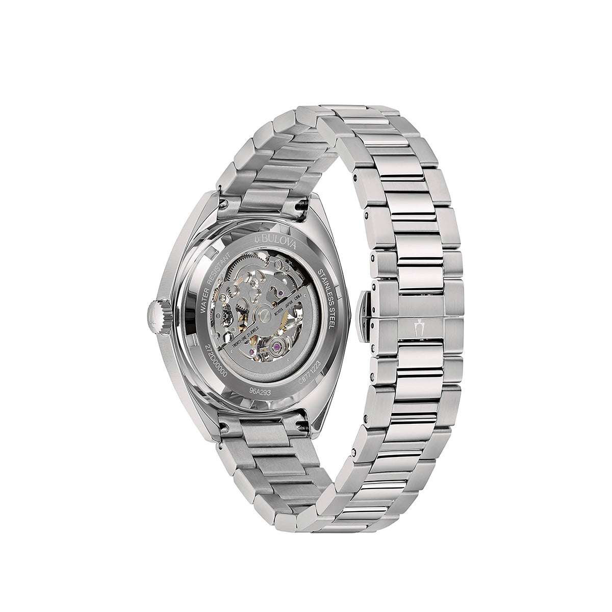 Bulova Moderno Orologio Uomo Gemini – Quarzo 3 Lancette, Cassa Asimmetrica In Acciaio Oro, Quadrante Nero