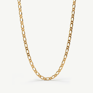 Collana Catena a Maglia Alternata - 50cm