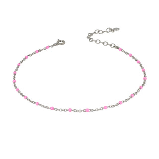 Cavigliera Fabiani in argento 925 con smalti - Fabiani Gioiellerie