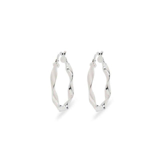 Orecchini Fabiani torchon in oro bianco 18Kt - Fabiani Gioiellerie