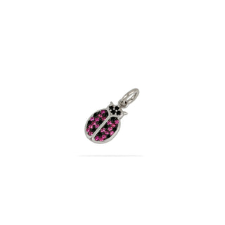Ciondolo Fabiani coccinella in argento 925 - Fabiani Gioiellerie