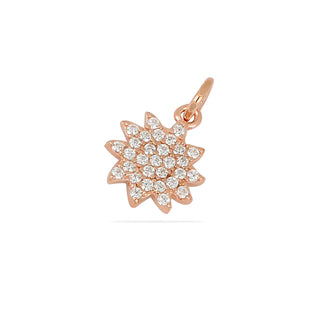 Ciondolo Fabiani sole in argento 925 rosato - Fabiani Gioiellerie