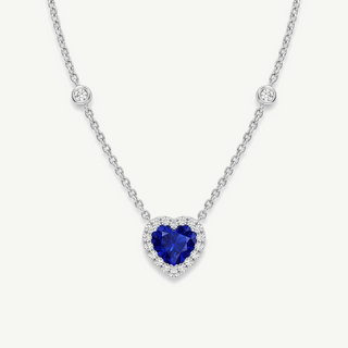 Collana Margherita con Cuore e punti luce