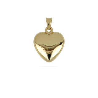 Ciondolo Fabiani a forma di cuore in oro giallo 18Kt - Fabiani Gioiellerie