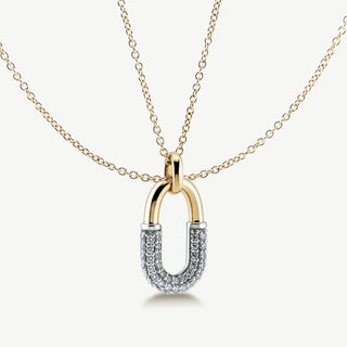 Collana Con Doppia Catena by Franco Fabiani