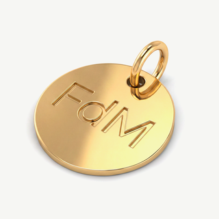Ciondolo FdM Tondo - The Gold Thread Forte dei Marmi by Franco Fabiani