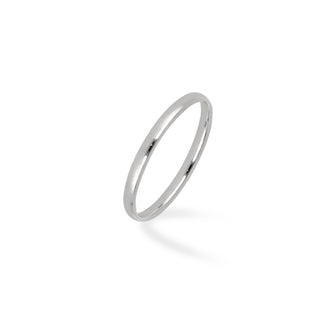 Anello Fede Fabiani in oro bianco 18Kt - Fabiani Gioiellerie