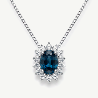 Collana Margherita Monaé - Blu Small