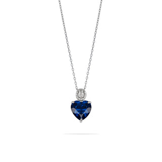 Collana Punto Luce Cuore in Argento 925 CNA143, spedizione veloce Collana Punto Luce Cuore in Argento 925 CNA143, spedizione veloce