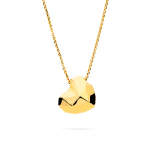 Collana Fabiani con cuore sfaccettato