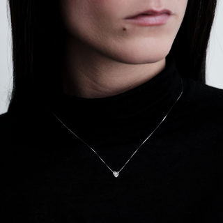 Collana Fabiani con diamante taglio brillante 0,05Ct