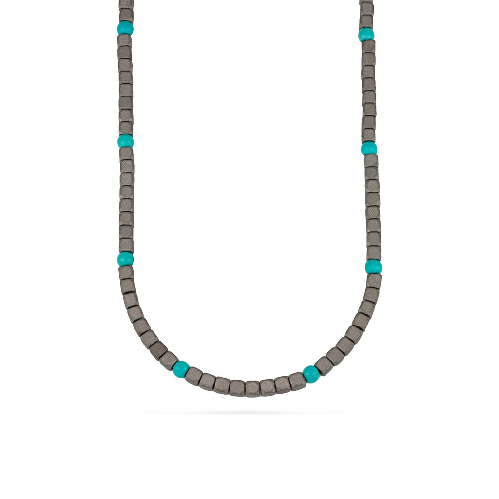 GulCean Collana da uomo con piuma turchese in acciaio al titanio, vintage, argento, semplice, punk, gotico, emo alla moda, hippie, collana con ciondolo a forma di foglia lunga, idea regalo, Titanio GulCean Collana da uomo con piuma turchese in acciaio al titanio, vintage, argento, semplice, punk, gotico, emo alla moda, hippie, collana con ciondolo a forma di foglia lunga, idea regalo, Titanio