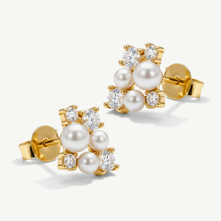 Orecchini Fabiani con Perle in Argento