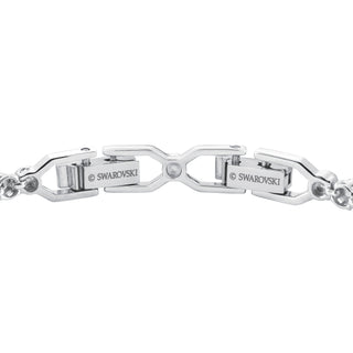 Bracciale Tennis Imber Emily, Taglio Round, Bianco, Placcato rodio