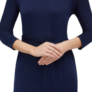 Anello Matrix, Bianco, Placcato color oro rosa