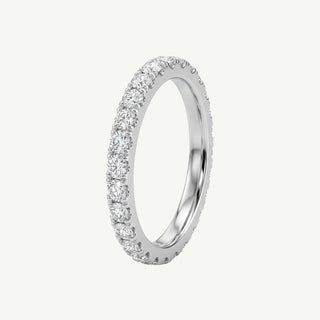 Anello Veretta Monaé - Moissanite e Argento 925