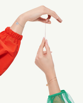 Bracciale Love Fabiani in argento 925 rosato – Misura 3