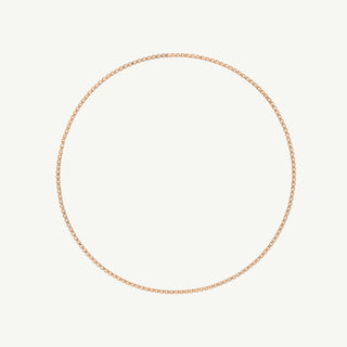 Bracciale Love Fabiani in argento 925 rosato – Misura 3