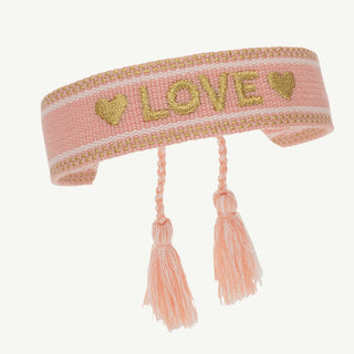 Bracciale Love Fabiani in tessuto
