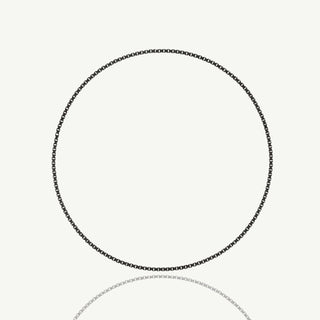 Bracciale Love Fabiani in argento 925 rutenio – Misura 3