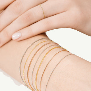 Bracciale Love Fabiani in oro bianco 18Kt – Misura 3